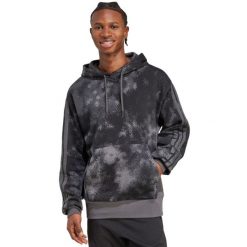 Bluza męska adidas Sea AOP Hoodie. Szare bluzy z kapturem męskie Adidas, m, z bawełny. Za 229.99 zł.