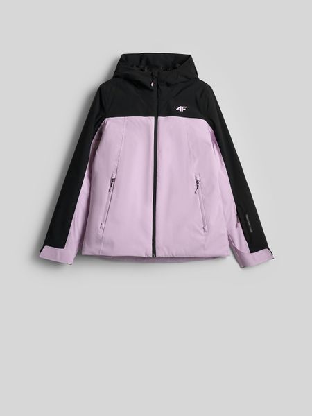 4F Kurtka zimowa membrana 5000 damska - fioletowa XXL. Fioletowe kurtki damskie 4f, na zimę, l, bez wzorów, bez kaptura. Za 399.99 zł.