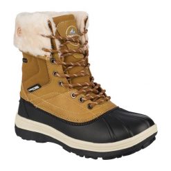 Śniegowce damskie wysokie Vertigo AULP OLANE ocieplane. Brązowe śniegowce damskie Aulp. Za 479.99 zł.