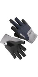 Rękawiczki żeglarskie Deck Gloves, krótkie palce, unisex, szare. Szare rękawiczki damskie ZHIK, bez wzorów. Za 216.40 zł.