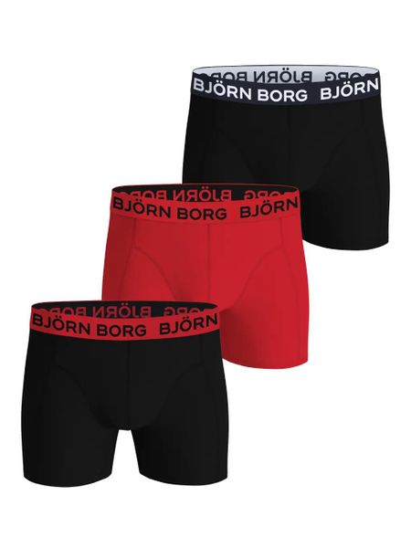 Bjorn_borg COTTON STRETCH BOXER 3p MULTIPACK 8. Bokserki męskie Björn Borg, bez wzorów. Za 270.50 zł.