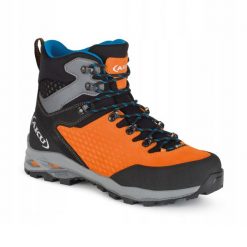 Buty trekkingowe męskie Aku Alterra II GTX. Brązowe buty trekkingowe męskie Aku, bez zapięcia. Za 799.99 zł.