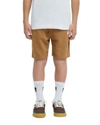 Spodenki z elastyczną talią dla Chłopcy EASY DAY Brązowy. Brązowe szorty męskie Quiksilver, z bawełny, bez kołnierzyka. Za 119.99 zł.
