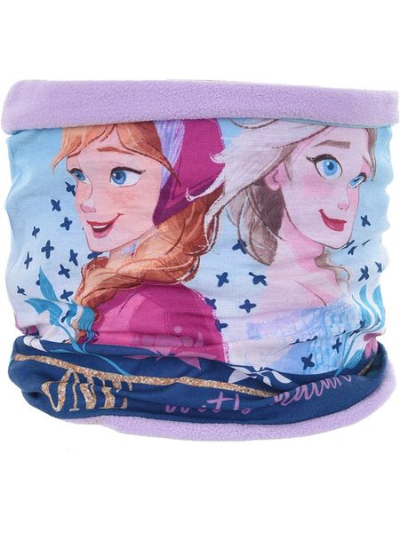 Disney Frozen Dwustronny szal-koło "Kraina Lodu" w kolorze fioletowym rozmiar: onesize. Różowe szaliki dziecięce Disney Frozen, z polaru, bez ramiączek. Za 37.12 zł.
