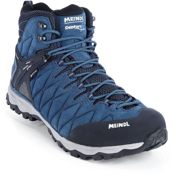 Buty trekkingowe męskie MEINDL Mondello Mid GTX. Niebieskie buty trekkingowe męskie MEINDL, bez zapięcia, trekkingowe. Za 1,351.77 zł.