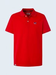 Pepe Jeans Koszulka polo "Vidal" w kolorze czerwonym rozmiar: M. Czerwone koszulki polo męskie Pepe Jeans, m, bez wzorów, z bawełny, bez ramiączek. Za 105.63 zł.