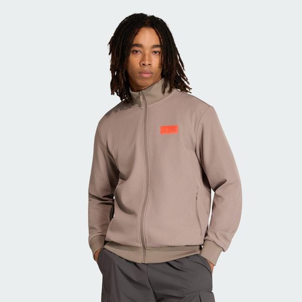 Bluza Dresowa Audi Revolut F1 Team Elevated. Brązowe bluzy bez kaptura męskie Adidas, bez wzorów, z dresówki, sportowe, bez kołnierzyka, bez ramiączek. Za 529.00 zł.