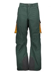 Helly Hansen Spodnie narciarskie "Ullr" w kolorze zielonym rozmiar: XXL. Zielone spodnie materiałowe męskie Helly Hansen, bez wzorów, z materiału. Za 241.56 zł.