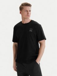 Beverly Hills Polo Club T-Shirt W126-BHMTS-1021-48X Czarny Regular Fit. Czarne koszulki polo męskie Beverly Hills Polo Club, l, bez wzorów, z bawełny, bez ramiączek. Za 89.99 zł.