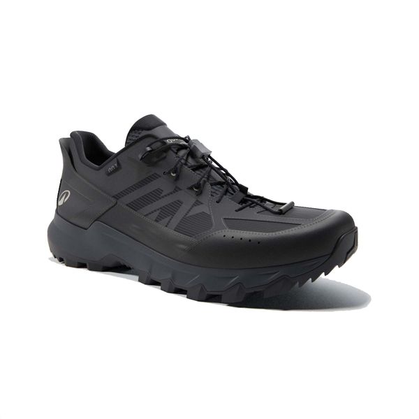 Buty turystyczne męskie Quechua MH500 Softer. Czarne buty trekkingowe męskie QUECHUA, ze skóry, bez zapięcia, outdoorowe. Za 289.99 zł.