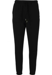 Damskie spodnie dresowe Athlecia Jacey V2. Czarne spodnie sportowe damskie Athlecia, z dresówki, na fitness i siłownię. Za 190.00 zł.