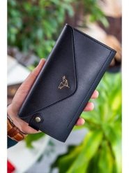 BAGmori Portfel w kolorze czarnym - 20 x 10 x 3 cm rozmiar: onesize. Czarne portfele damskie BAGmori, bez wzorów, z materiału. Za 56.99 zł.