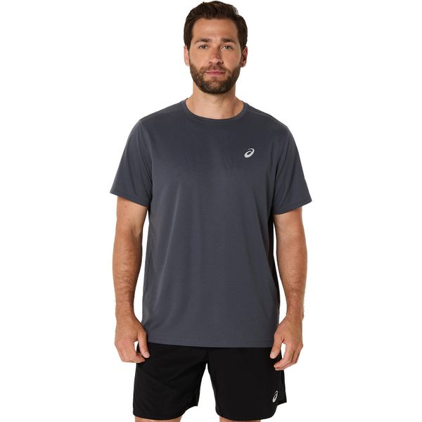 Koszulka Asics Core. Szare t-shirty sportowe męskie Asics, l, z materiału, bez ramiączek, do biegania. Za 147.15 zł.