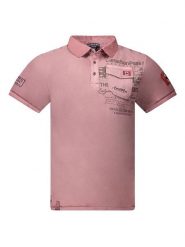 Canadian Peak Koszulka polo "Keoneak" w kolorze różowym rozmiar: L. Różowe koszulki polo męskie Canadian Peak, l, bez wzorów, z bawełny, bez ramiączek. Za 86.99 zł.