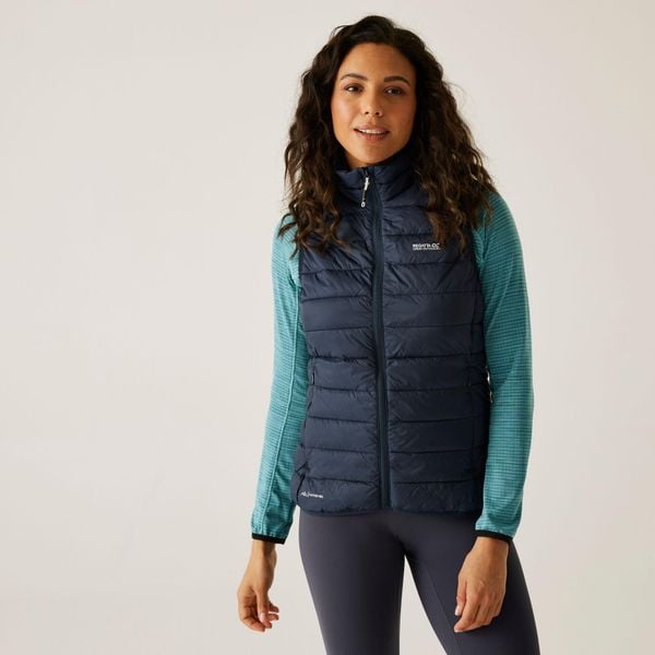 Marizion Damska kamizelka spacerowa z przegrodami. Niebieskie kamizelki damskie Regatta. Za 69.99 zł.