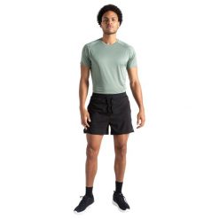 Casualowe Shorty Męskie Fitness Accelerate. Czarne szorty męskie Dare 2b, m, z materiału, na fitness i siłownię. Za 97.99 zł.