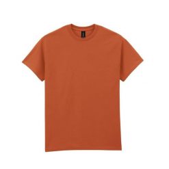 Ultra Bawełniana Koszulka Unisex Dla Dorosłych. Brązowe bluzki damskie Gildan, xl, bez wzorów, z bawełny, sportowe, bez kołnierzyka, bez ramiączek. Za 61.99 zł.