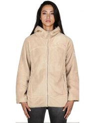 ANAPURNA Kurtka polarowa "Uternel" w kolorze beżowym rozmiar: XXL. Brązowe kurtki damskie ANAPURNA, xxl, bez wzorów, z polaru, bez kaptura. Za 82.99 zł.