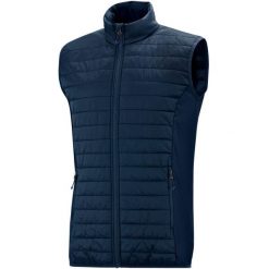 Kurtka puchowa bez rękawów Jako Corporate. Niebieskie kurtki męskie Jako, m, bez wzorów, z puchu, eleganckie, bez kaptura. Za 394.50 zł.