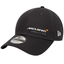 Czapka z daszkiem męska New Era McLaren F1 Team Essentials Cap. Czarne czapki męskie New Era, bez wzorów, z bawełny, sportowe. Za 148.20 zł.