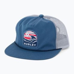 Czapka z daszkiem męska Hurley Mavericks Trucker. Szare czapki męskie Hurley, bez wzorów. Za 99.99 zł.