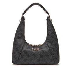 Torebka Guess. Szare torebki klasyczne damskie Guess, z aplikacjami, bez dodatków. Za 349.99 zł.