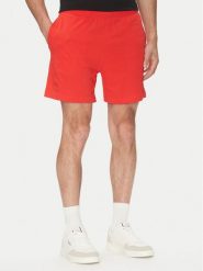 Kappa Szorty sportowe Logo Korpo Cabas 303HZE0 Czerwony Regular Fit. Czerwone szorty męskie Kappa, m, z bawełny. Za 49.99 zł.