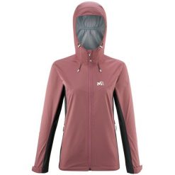 Kurtka turystyczna damska Millet Fitz Roy III Jkt. Fioletowe kurtki damskie Millet, l, bez wzorów, bez kaptura. Za 486.03 zł.