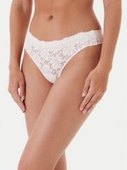 Selmark Stringi 10901 Beżowy. Brązowe stringi damskie SELMARK, l, bez wzorów, z syntetyku. Za 59.99 zł.