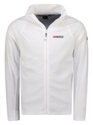 Geographical Norway Kurtka polarowa "Tug" w kolorze białym rozmiar: M. Białe kurtki męskie Geographical Norway, m, bez wzorów, z polaru, bez kaptura. Za 60.99 zł.