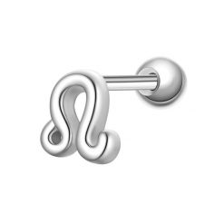Glanzstücke München Piercing Sterling Silber Kolczyki 1 ct Damski. Szare kolczyki damskie Glanzstücke München, srebrne. Za 110.49 zł.