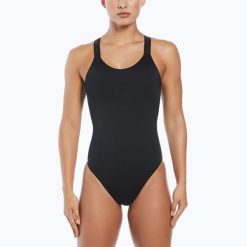 Strój pływacki jednoczęściowy damski Nike Hydralock Fusion Inclusive. Niebieskie stroje jednoczęściowe damskie Nike, m, bez wzorów. Za 289.99 zł.