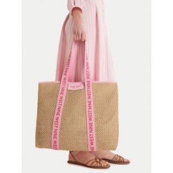 Torebka Nine West. Brązowe torebki klasyczne damskie Nine West, bez wzorów, bez dodatków. Za 99.99 zł.