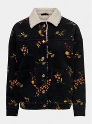 ONLY Kurtka przejściowa Shania 15267303 Czarny Regular Fit. Czarne kurtki damskie Only, bez wzorów, z bawełny, bez kaptura. Za 279.99 zł.