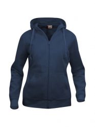 Clique Bluza z kapturem zapinana na zamek Basic Hoody Full Zip Women - dark navy. Białe bluzy z kapturem damskie CLIQUE, xl, z bawełny. Za 187.66 zł.