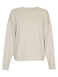 MOSS COPENHAGEN Bluza "Ima Q" w kolorze beżowym rozmiar: L/XL. Brązowe bluzy bez kaptura damskie MOSS COPENHAGEN, l. Za 135.81 zł.