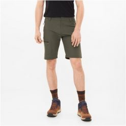 Szorty trekkingowe męskie Viking Sumatra Shorts. Zielone szorty męskie VIKING, bez kołnierzyka. Za 179.90 zł.
