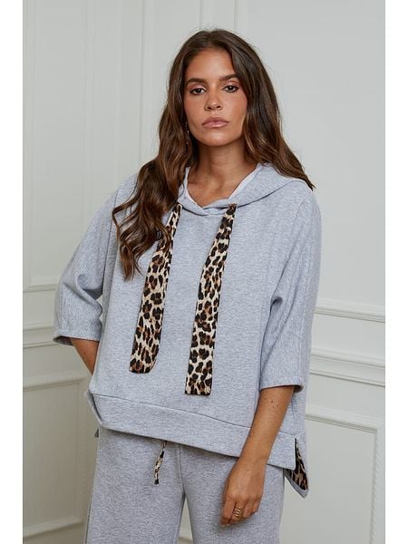 L'armoire de Suzette Sweter w kolorze szarym rozmiar: 34/36. Szare swetry klasyczne damskie L'armoire de Suzette, l, bez kołnierzyka. Za 126.45 zł.