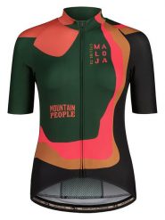 Maloja Koszulka kolarska "AmiataM." ze wzorem rozmiar: XL. Bluzki sportowe damskie Maloja, xl, bez wzorów, z materiału, bez ramiączek. Za 205.45 zł.