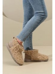 C'M Botki zimowe w kolorze khaki rozmiar: 36. Brązowe botki damskie C'M, na zimę, bez obcasa, bez zapięcia. Za 108.99 zł.