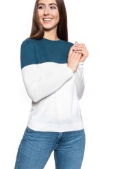 DAMSKI SWETER MUSTANG Carla C Fine Knit 1009124 5243. Swetry klasyczne damskie Mustang, s, bez kołnierzyka. W wyprzedaży za 69.99 zł.