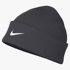 Czapka Nike Peak. Szare czapki męskie Nike, bez wzorów, z materiału, klasyczne. Za 116.40 zł.