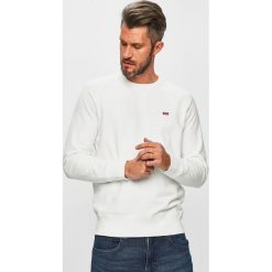 Levi's - Bluza. Białe bluzy bez kaptura męskie Levi's, l, z bawełny. Za 239.90 zł.