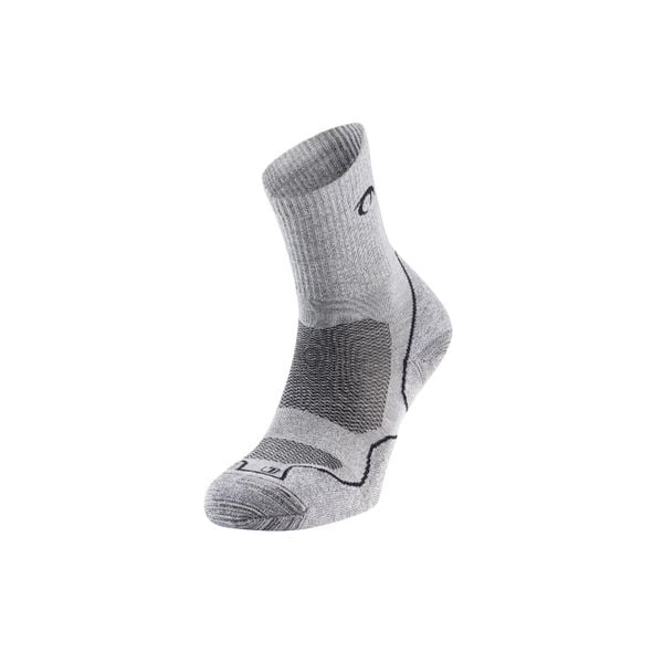 Skarpety biegowe unisex LURBEL Tierra Five. Szare skarpetki damskie lurbel, bez wzorów, z elastanu. Za 118.25 zł.