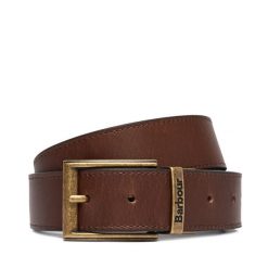 Pasek Barbour. Brązowe paski męskie Barbour, bez wzorów. Za 329.99 zł.