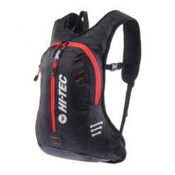 Plecak Ivo. Czarne plecaki damskie Hi-tec, bez wzorów, z materiału. Za 127.99 zł.