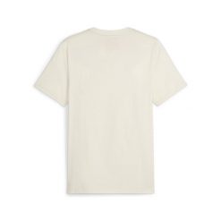 Koszulka Sportowa Męska Puma Ess+ Tape. Białe t-shirty sportowe męskie Puma, m, bez ramiączek. Za 90.00 zł.