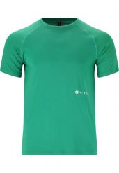 T-shirt Virtus Leroy. Zielone t-shirty męskie VIRTUS, xl, bez wzorów, z materiału, bez kołnierzyka. Za 122.50 zł.