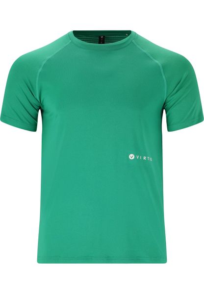 T-shirt Virtus Leroy. Zielone t-shirty męskie VIRTUS, xl, bez wzorów, z materiału, bez kołnierzyka. Za 123.00 zł.