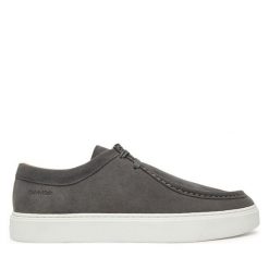 Półbuty Calvin Klein. Szare półbuty męskie CALVIN KLEIN, bez zapięcia. Za 519.99 zł.